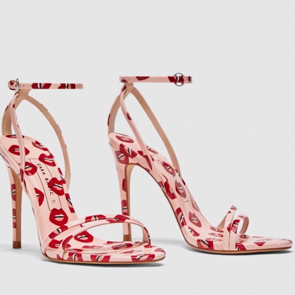 zara lips heels